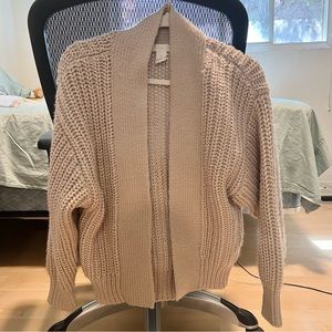 H&M RIB KNIT CARDIGAN